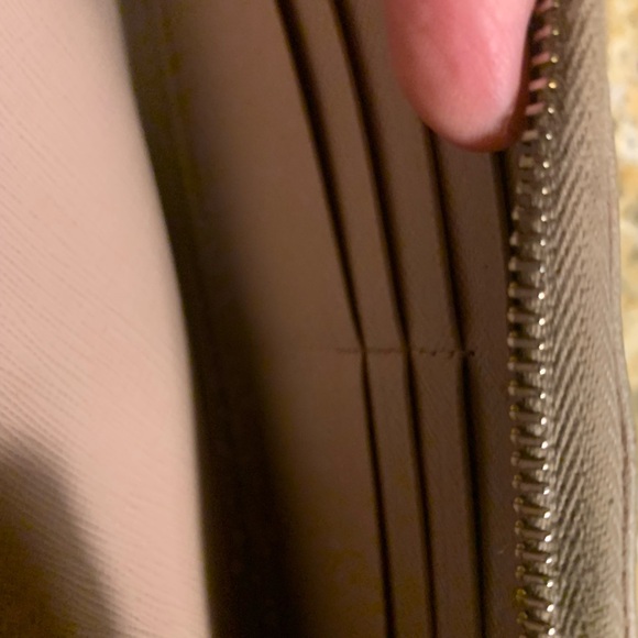 PRADA Large Fiocco Ribbon Wallet in Pale Dusty Pink - Picture 13 of 14